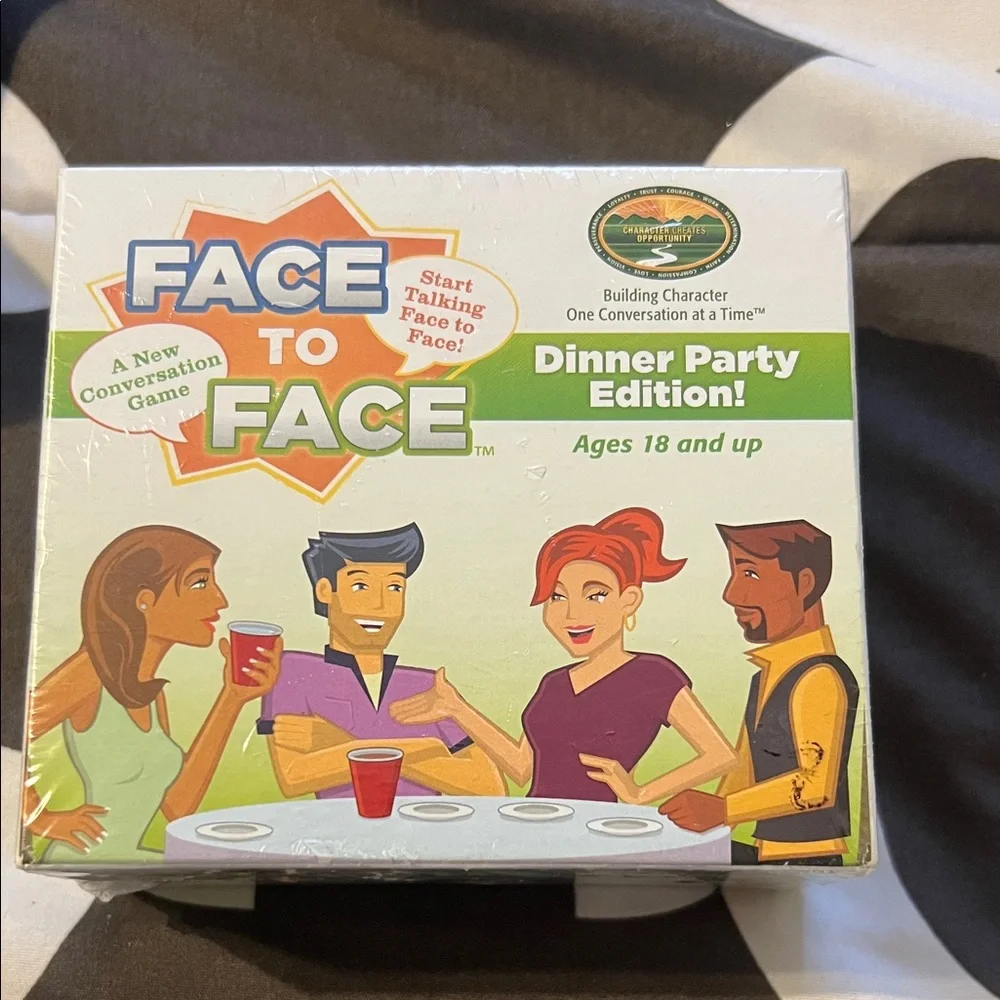 New Dinner Party Edition Conversation Game - Green $7 if added to a bundle